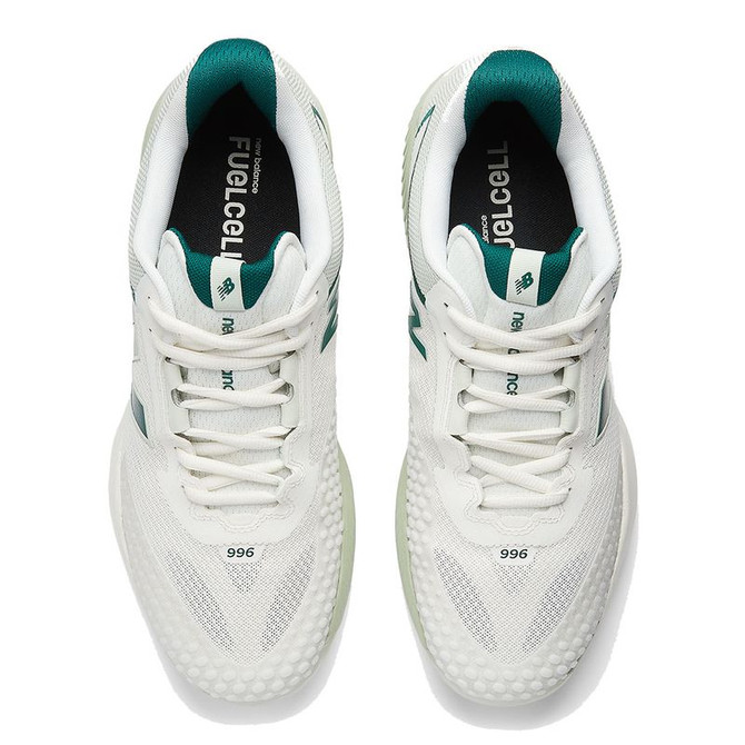 New Balance 996v6 (D) Mens Tennis Shoe - White/Sea Salt - Final Sale - 5