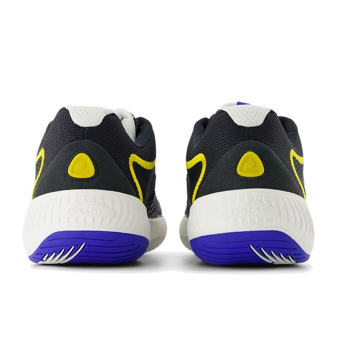 New Balance 996v6 (2E) Mens Tennis Shoe - Black/Blue Gemstone/Apollo Gold - 6