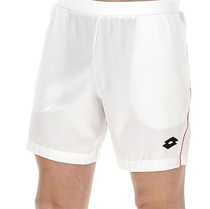 Lotto Superrapida V 7 inch Short - Bright White/Grenadine Red