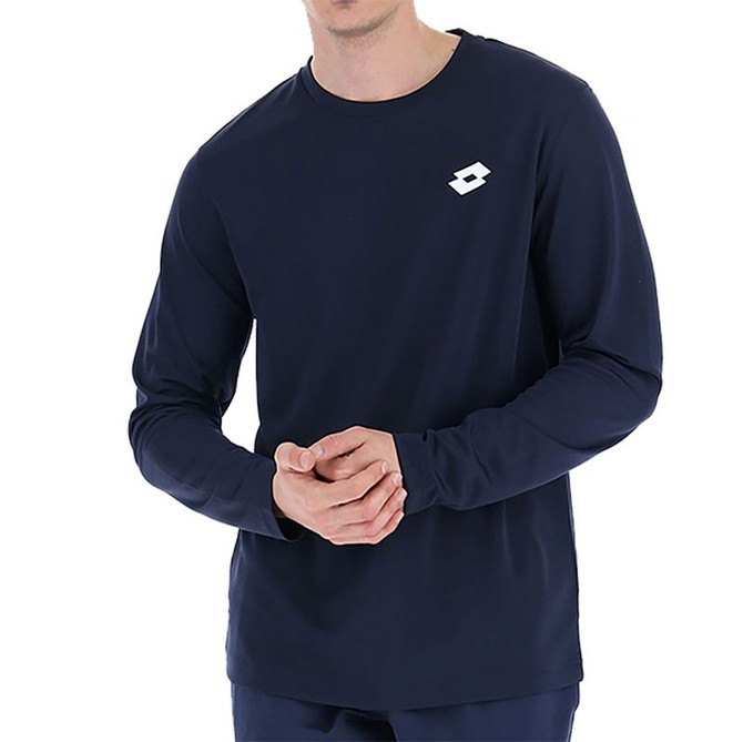Lotto Core Long Sleeve Tee Shirt - Navy Blue