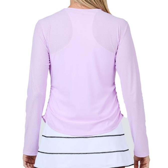 Sofibella Mystic Sunrise Long Sleeve Top - Lavender - 2