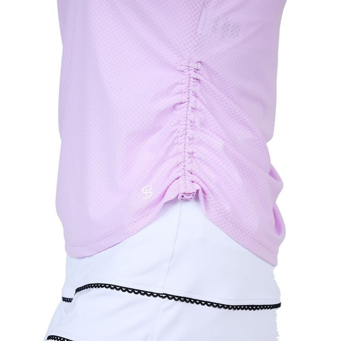 Sofibella Mystic Sunrise Long Sleeve Top - Lavender - 4