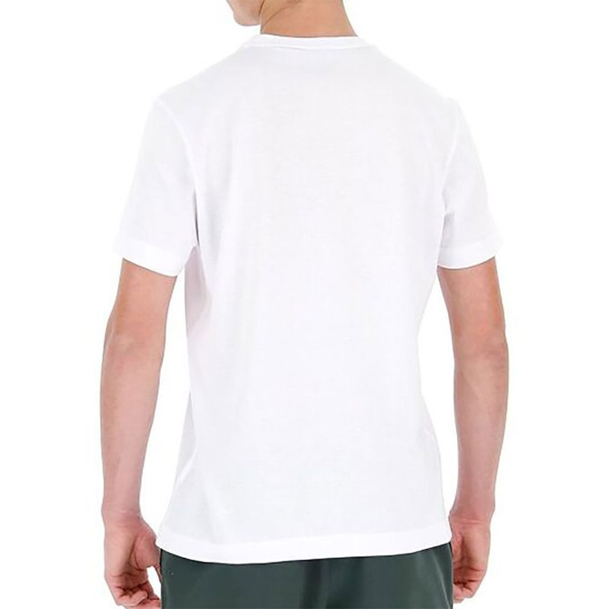 Lotto Smart Training Tee Shirt - Bright White/All Black - 2