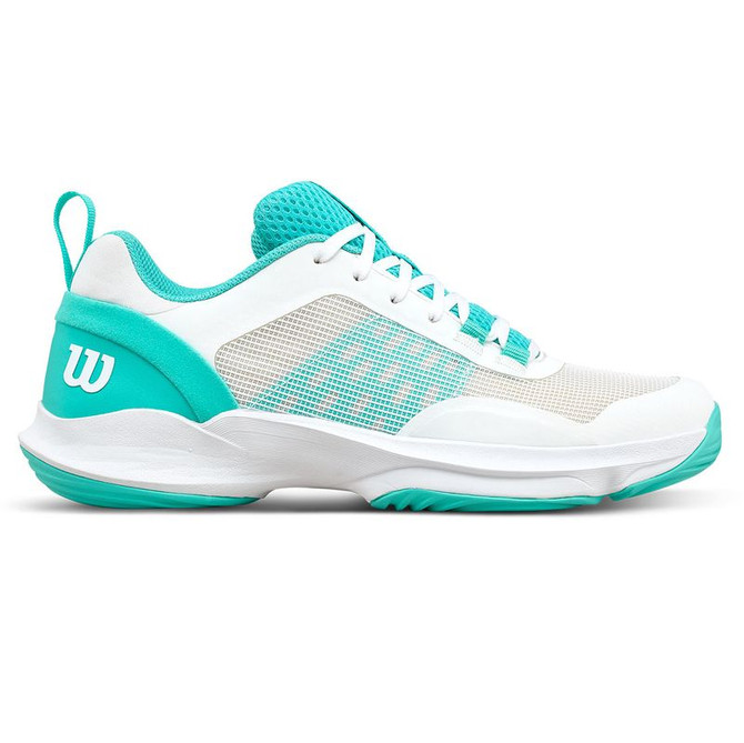 Wilson Hurakn Pro v2 Womens Padel Shoe - White/Deja Vu/Black
