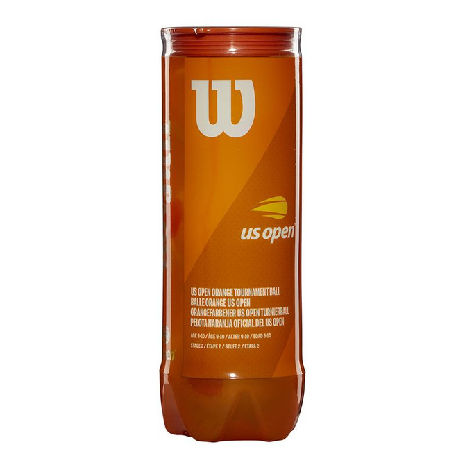 Wilson US Open Orange Tournament Transition Tennis Balls (Can)