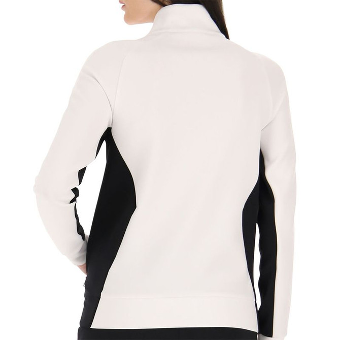 Lotto Squadra Jacket - Bright White/All Black - 2