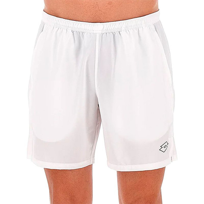 Lotto Tech 1 7 inch Short - Bright White/All Black - Final Sale