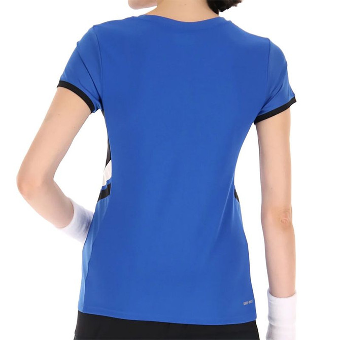 Lotto Squadra III Short Sleeve Top - Skydiver Blue - 2