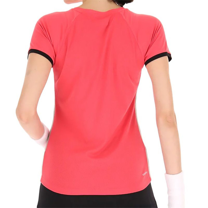 Lotto Superrapida VI Tee - Shiny Fuchsia - 2