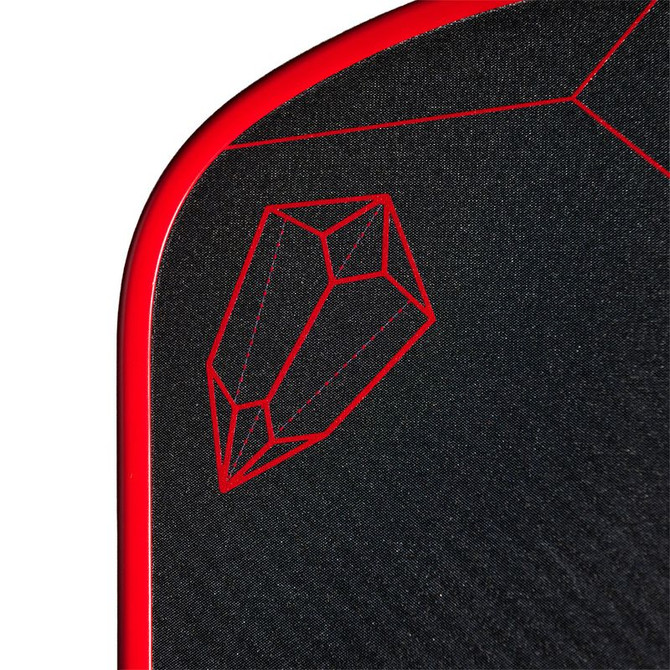 SixZero Ruby Pro 14mm Red Pickleball Paddle - 3