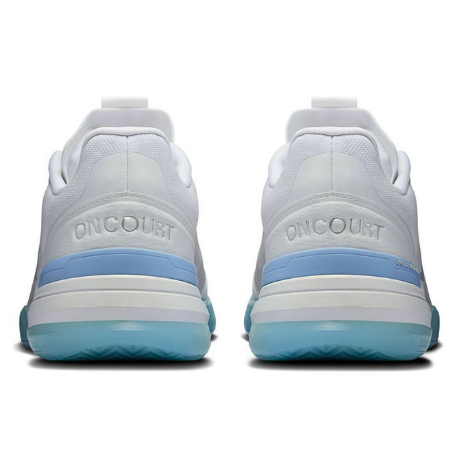 On The Roger Advantage Pro Womens Tennis Shoe - White/Chambray - 5