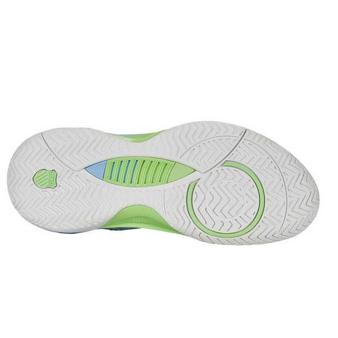 K Swiss Hypercourt Supreme 2 Womens Tennis Shoe - Lucent White/Dutch Canal/Paradise Green - Final Sale - 2