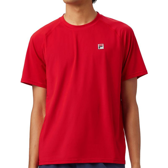 Fila Essentials Short Sleeve Crew - Fila Red