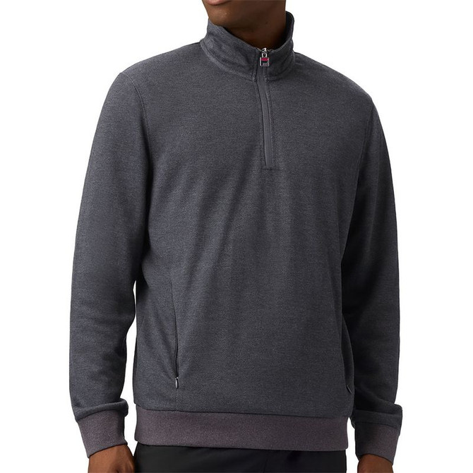 Fila Essentials 1/4 Zip Long Sleeve - Charcoal Heather