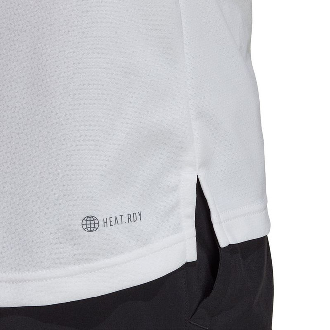 adidas Heat RDY Polo - White/Black - 4
