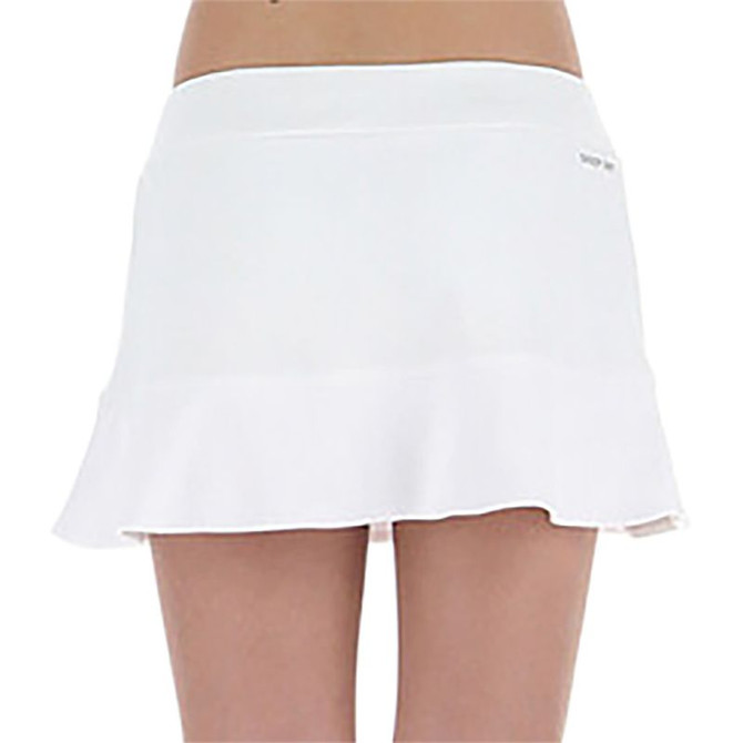 Lotto Girls Squadra II Skirt - Bright White - 2