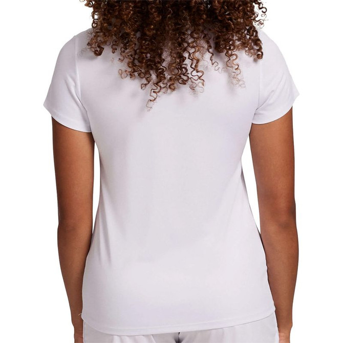 Lotto Core Short Sleeve Top - Bright White - 2
