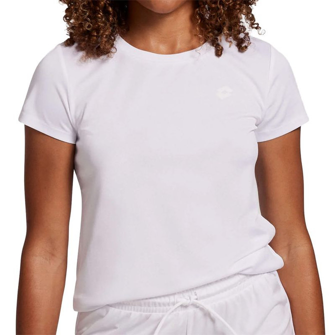 Lotto Core Short Sleeve Top - Bright White