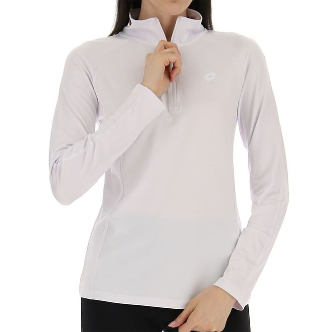 Lotto Core Quarter Zip - Bright White