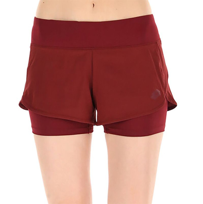 Lotto Tech 1 D1 Short - Tawny Red