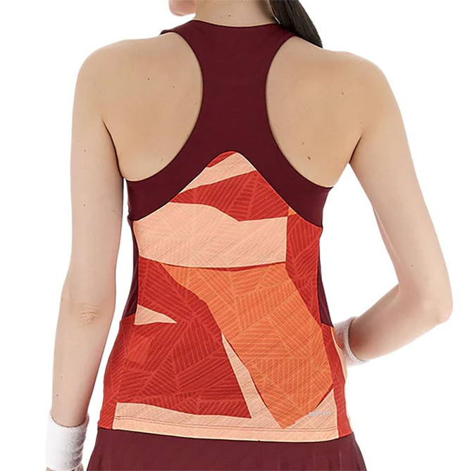 Lotto Tech 1 D3 Tank Top - Grenadine Red - 2