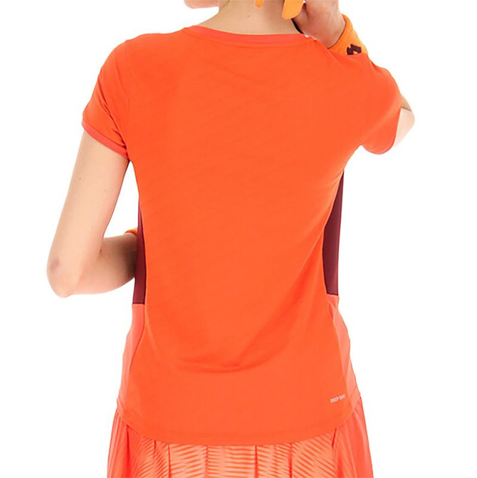 Lotto Tech 1 D3 Tee - Grenadine Red - 2