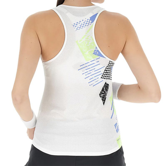 Lotto Tech 1 D5 Tank Top - Bright White - Final Sale - 2