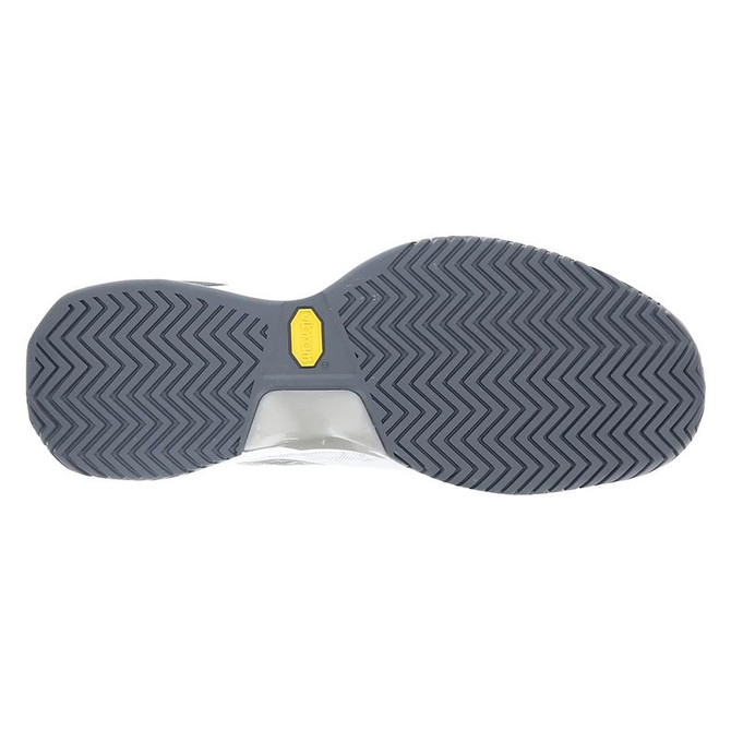 Lotto Raptor Hyperpulse 100 Speed Mens Tennis Shoe - All White/All Black/Sharp Green - 2