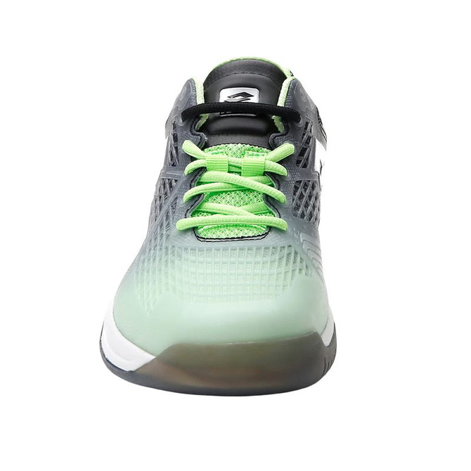 Lotto Superrapida 100 Mens Padel Shoe - Green Apple Neon/All White/All Black - 4