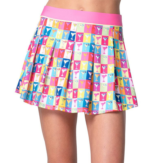 Lucky in Love Novelty Margarita Pop Skirt - Multi