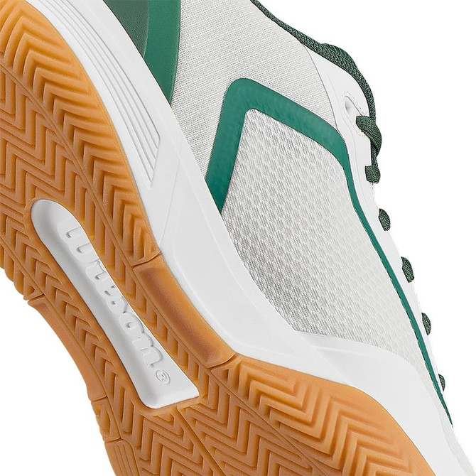 Wilson CourtGlide Mens Tennis Shoe - White/Sycamore/Gum - 3