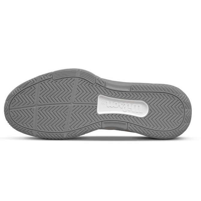 Wilson CourtGlide Mens Tennis Shoe - White/Navy Blazer/Quarry - 2