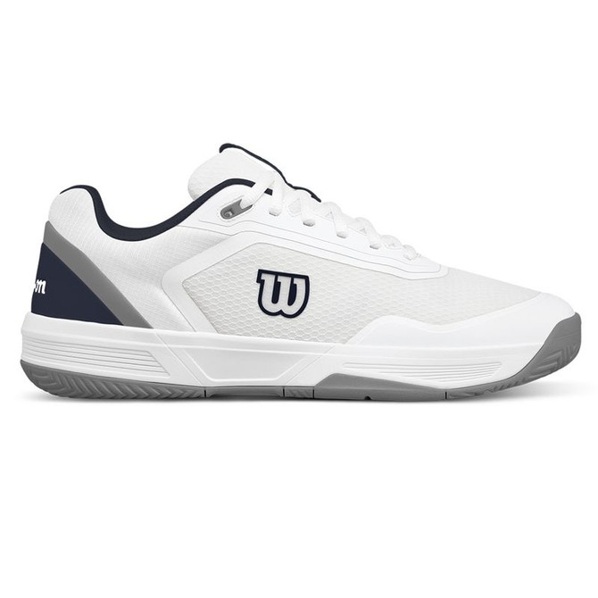Wilson CourtGlide Mens Tennis Shoe - White/Navy Blazer/Quarry