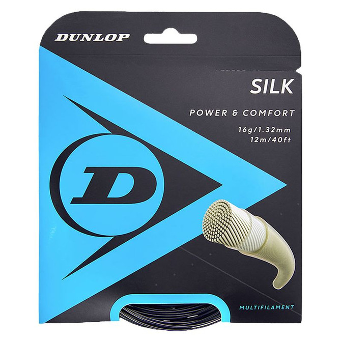 Dunlop Silk 16G Black Tennis String