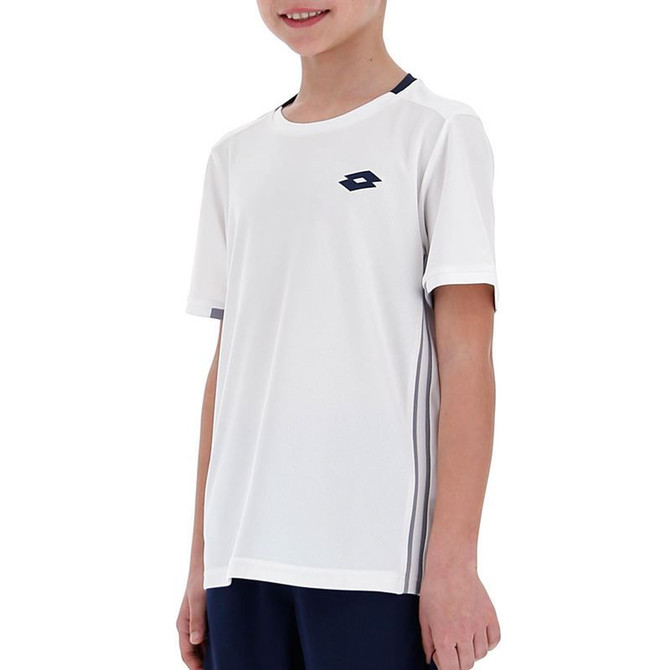 Lotto Squadra Boys Crew - Brilliant White