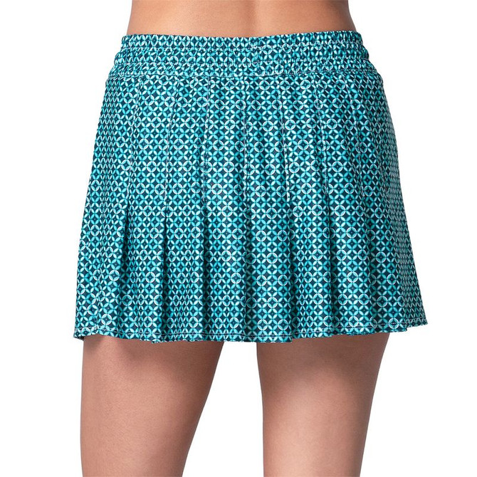 Lucky in Love Eyelet You Win High Waist Skirt - Aquamarine - Final Sale - 3
