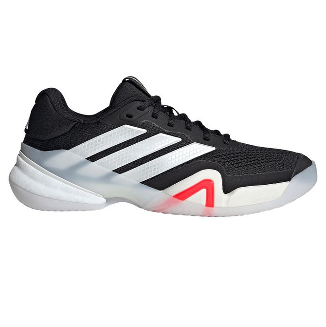 adidas Barricade 14 Mens Clay Tennis Shoe - Core Black/Zero Metallic/Lucid Red
