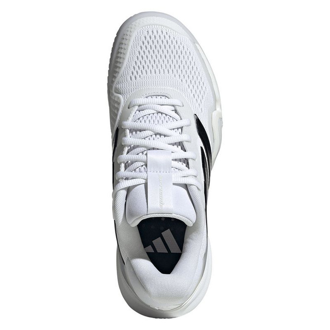 adidas Barricade 14 Womens Tennis Shoe - White/Core Black/White - 6