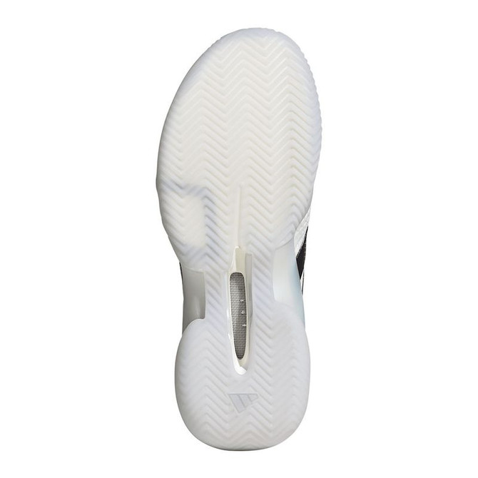 adidas Barricade 14 Womens Clay Tennis Shoe - White/Core Black/White - 2
