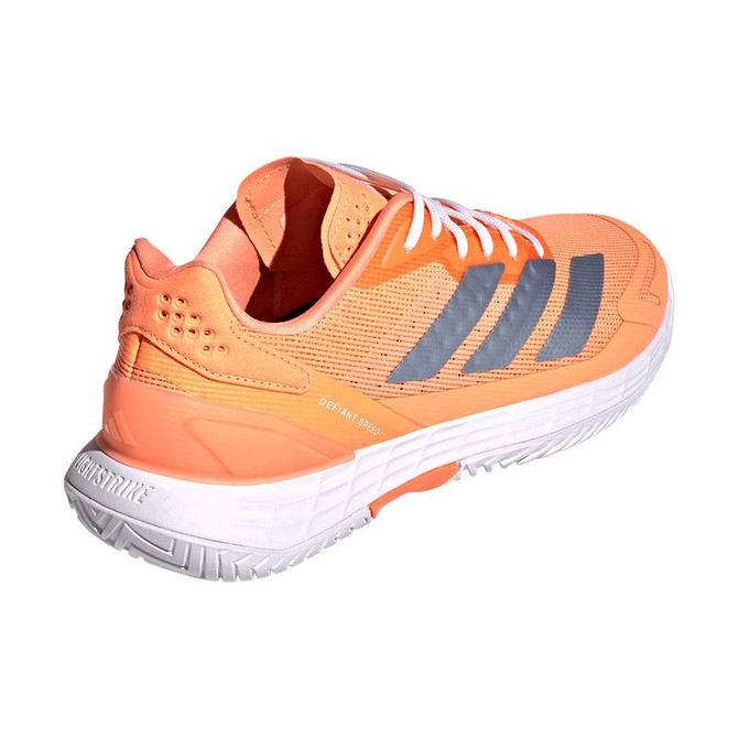 adidas Defiant Speed 2 Womens Tennis Shoe - Beam Orange/Crystal Sky/White - 5