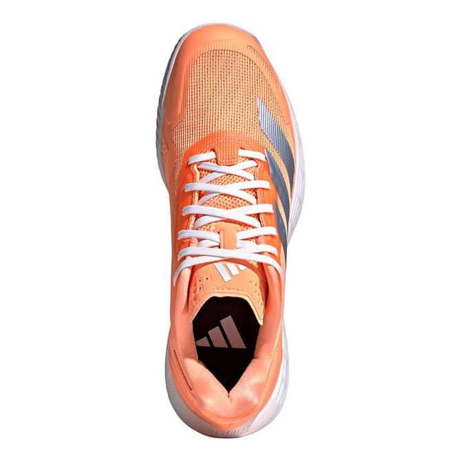 adidas Defiant Speed 2 Womens Tennis Shoe - Beam Orange/Crystal Sky/White - 6
