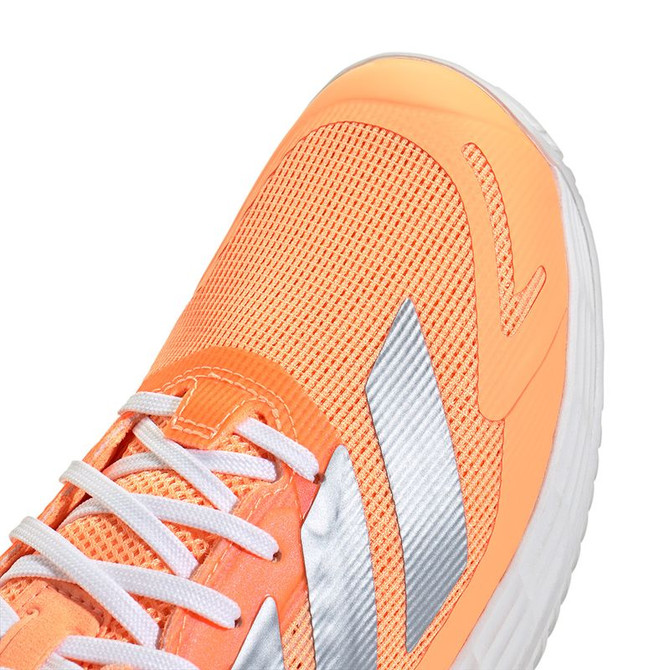 adidas Defiant Speed 2 Womens Tennis Shoe - Beam Orange/Crystal Sky/White - 7