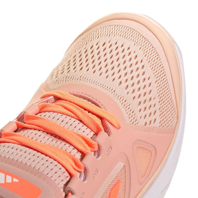adidas Avaluxe Womens Tennis Shoe - Blush Pink/Beach Orange/White - 7