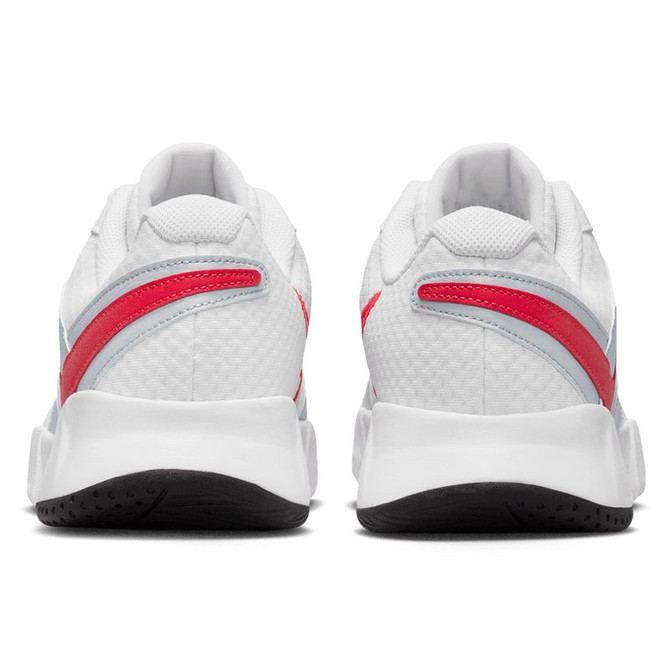 Nike Court Lite 4 Mens Tennis Shoe - White/Light Crimson/Pure Platinum - 6