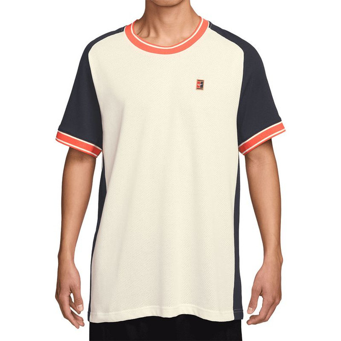 Nike Court Heritage Crew - Sail/Dark Obsidian