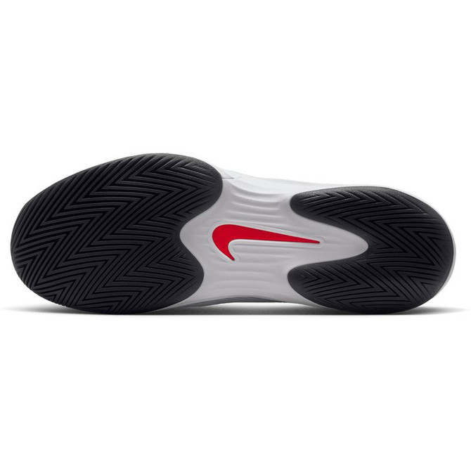 Nike Zoom Vapor 12 Mens Tennis Shoe - White/Light Crimson/Pure Platinum - 2