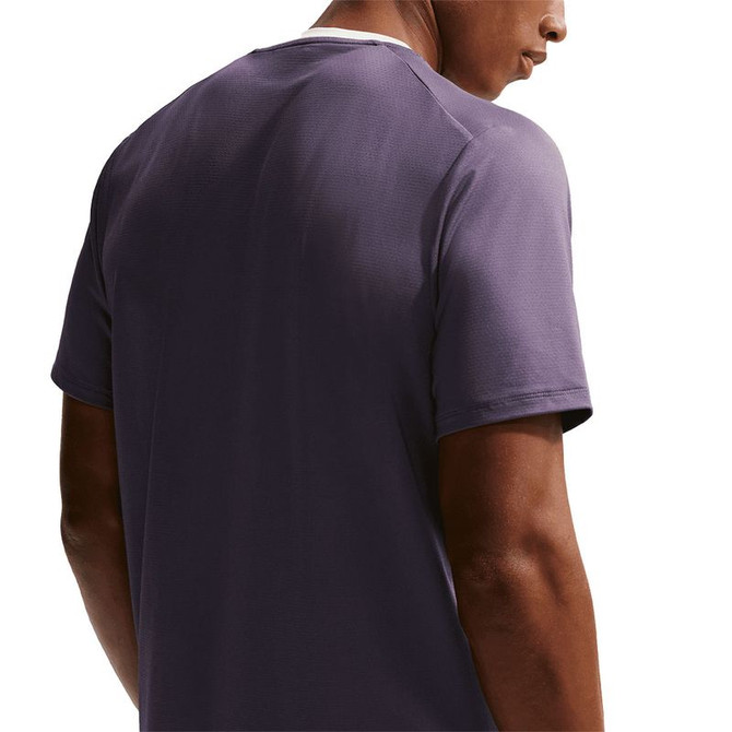 Nike Court Advantage Crew - Dark Raisin/Volt Tint/White - 4
