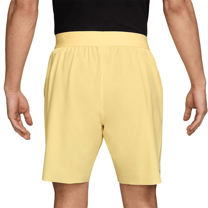 Nike Court 8 inch Advantage Short - Tangerine Tint/Black - 3