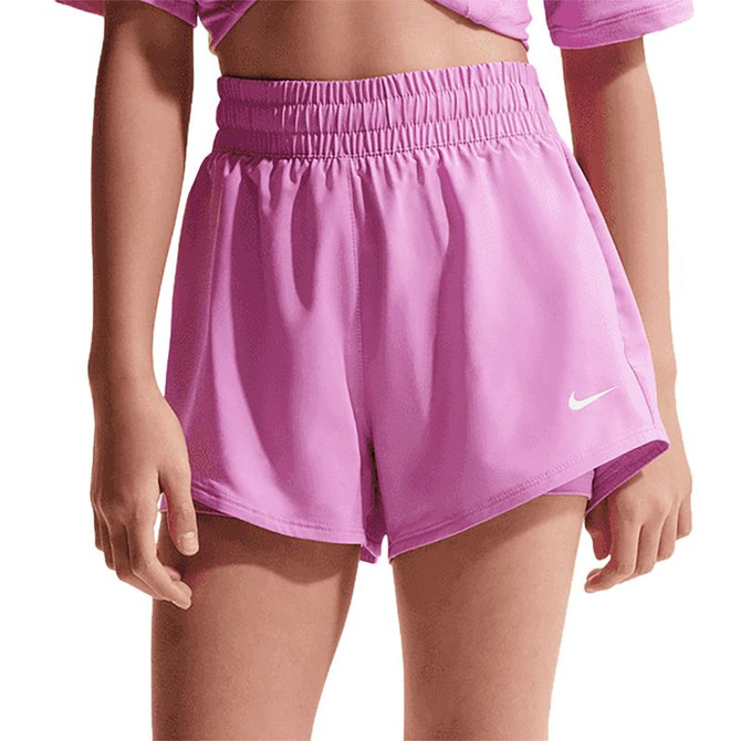Nike One Girls Short - Light Magenta/White