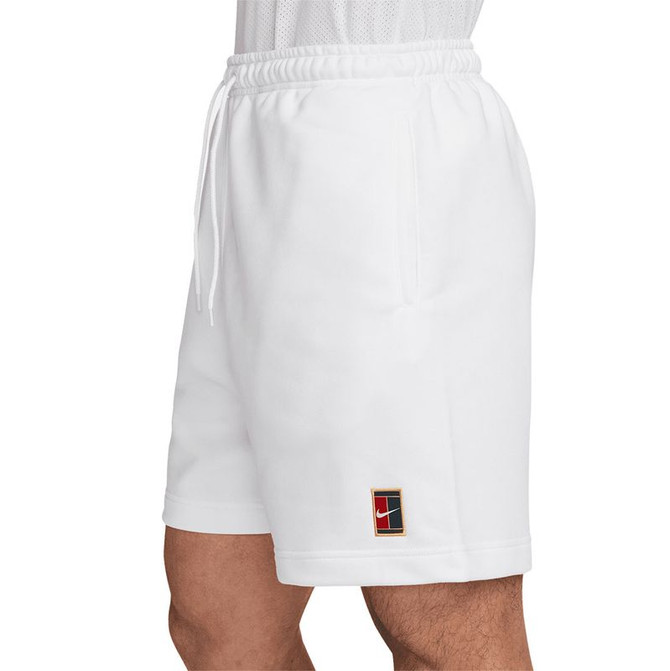 Nike Court Heritage Fleece Short - White - 2